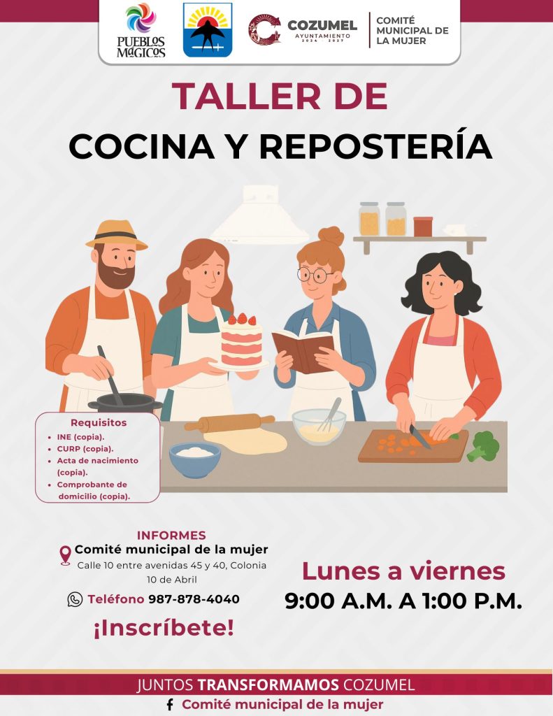 Taller de Cocina y Repostería