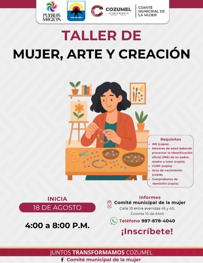 Taller de Mujer, Arte y Creación